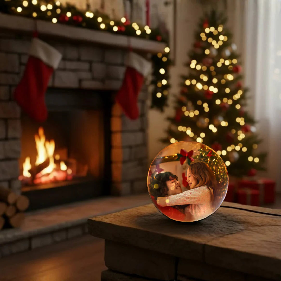 Magische Weihnachtskugel